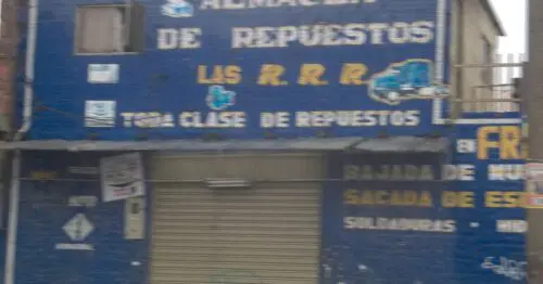 ALMACEN DE REPUESTOS LAS RRR ALMACEN DE REPUESTOS LAS RRR